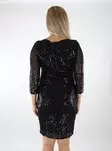 Vila sequin dress Sparkling 3/4 black - Dresses and tunics - 136925 - 2