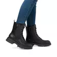 Rieker women's leather ankle boots Z9804-00 black - Rieker ankle boots - 136985 - 5