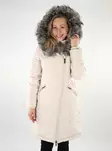 Only women's winter coat New Linette Fur Hood pumice stone/dtm - Women's winter jackets - 137115 - 1
