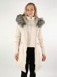 Only women's winter coat New Linette Fur Hood pumice stone/dtm - Women's winter jackets - 137115 - 2
