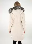 Only women's winter coat New Linette Fur Hood pumice stone/dtm - Women's winter jackets - 137115 - 3