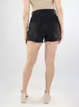 Pieces ripped denim shorts PCSUMMER Dest black - Women's shorts and capris - 138225 - 2