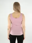 Pieces women's ribbed top PCKITTE Tank dawn pink - Women's tank tops - 138235 - 2