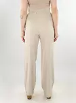 JJXX linen trousers Summer feather gray/pinstripe - Women's trousers - 138365 - 2