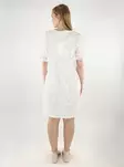 Vila party dress VIFLOWER V-Neck cloud dancer - Dresses and tunics - 138465 - 2