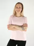 JDY women's t-shirt O-Neck chalk pink - Women's T-shirts - 138655 - 1