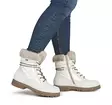 Rieker Remonte studded ankle boots D9383-80 white - Rieker ankle boots - 139185 - 6