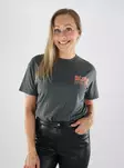 JJXX women's t-shirt JJXXACE RLX dark grey/AC-DC - Women's T-shirts - 139215 - 2