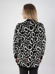 Vila women's cardigan Open black beauty/jaquard - Women's knitwear - 139505 - 2