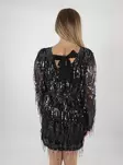 Only sequin dress ONLSPACY Sequins black/silver - Dresses and tunics - 139975 - 2