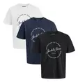 Jack&Jones Men's T-Shirt Grayson Tee Crew - Men's T-shirts - 140315 - 1