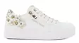 Marco Tozzi women's floral sneakers 23720-46 white comb - Women's sneakers - 140525 - 1