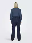 Only Carmakoma Plussize Jeans Thunder flared dark blue - Women's jeans - 140665 - 5