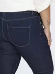 Only Carmakoma Plussize Jeans Thunder flared dark blue - Women's jeans - 140665 - 3