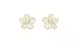 Snö of Sweden Earrings Flora gold - Earrings - 141125 - 1