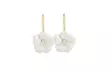 Snö of Sweden Earrings Florette g/white - Earrings - 141135 - 1
