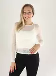 Aware by Vero Moda Shirt snow white - Women's long sleeved shirts - 141295 - 1