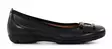 Gabor genuine leather ballerinas 6416627 black - Ballerinas - 137715 - 2