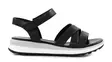 Gabor genuine leather sandals 6284457 black - Women's sandals - 138105 - 2