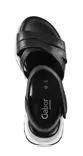 Gabor genuine leather sandals 6284457 black - Women's sandals - 138105 - 4