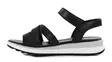 Gabor genuine leather sandals 6284457 black - Women's sandals - 138105 - 3