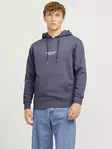 Jack&Jones men's hoodie Vesterbro Sweat nightshadow blue - Men's hoodies - 137595 - 1