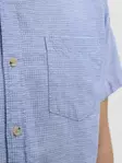 Jack&Jones men's short-sleeved shirt ensign blue - Men's dress shirts - 138025 - 6