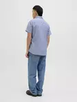 Jack&Jones men's short-sleeved shirt ensign blue - Men's dress shirts - 138025 - 2