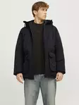 Jack&Jones men's parka coat Construct black - Men's jackets - 137465 - 1