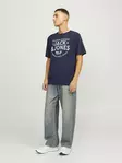 Jack&Jones men's t-shirt Jeans O-Neck navy blazer - Men's T-shirts - 136655 - 3