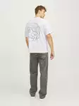Jack&Jones men's t-shirt Tee white/skull - Men's T-shirts - 137575 - 3