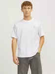 Jack&Jones men's t-shirt Tee white/skull - Men's T-shirts - 137575 - 2