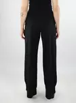 JDY women's wide leg pants Button black - Women's trousers - 137395 - 2