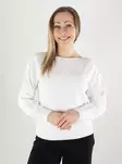 JDY women's cotton sweater Boatneck bright white - Women's knitwear - 140175 - 1
