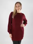 JDY knit dress cabernet - Women's knitwear - 139415 - 1