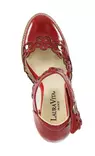 Laura Vita heels Alcbaneo 165 rouge - Women's pumps and high heels - 138335 - 3