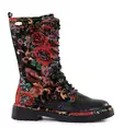 Laura Vita women's ankle boots with a lace-up design Incaso 18 charbon - Women's ankle boots - 138985 - 2