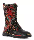 Laura Vita women's ankle boots with a lace-up design Incaso 18 charbon - Women's ankle boots - 138985 - 1