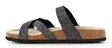 Migant women's glitter flip-flops A922-121 black - Women's mules - 138065 - 2