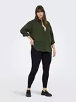 Only Carmakoma Plus size Women's Leggings Live Love new, Black - Leggings - 126615 - 1