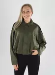 Only Jacket ONLMOON-STINA FAUX SUEDE BOMBER grape leaf - Women's leather- and pu-jackets - 141675 - 1