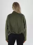 Only Jacket ONLMOON-STINA FAUX SUEDE BOMBER grape leaf - Women's leather- and pu-jackets - 141675 - 2