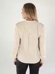 Only women's stretch shirt Smock gray morn - Women's long sleeved shirts - 139135 - 2
