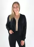 Only cardigan ONLPRINCESS LS SHORT black - Women's knitwear - 141435 - 1