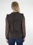 Only Shirt Ditsy black/edit ditsy - Women's long sleeved shirts - 136625 - 2