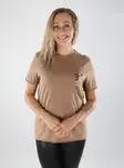 Only women's t-shirt cocoa creme/texana ros - Women's T-shirts - 138965 - 2