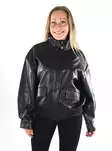 Only jacket FAUX LEATHER OVZ black - Women's leather- and pu-jackets - 141495 - 1