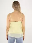 Only top flounce double cream - Women's tank tops - 140925 - 2