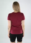 Only Play women's t-shirt burgundy - Womens's sports T-shirts - 138895 - 2