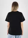 Pieces women's t-shirt Oversized Tee black - Women's T-shirts - 140155 - 2